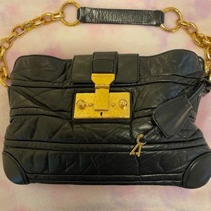 Authentic Marc Jacobs Vintage Leather Bag (Black)